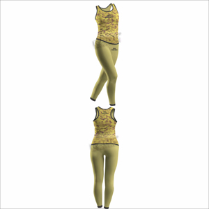 Ensembles de yoga pour femmes les plus vendus, de haute qualité, motif uni, respirants, écologiques, 2 pièces, vente en gros - Product Image 5