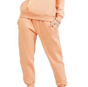 Conjunto Deportivo de 2 Piezas, Chándal Personalizado con Estampado Puff para Mujer, Chándal de Algodón y Felpa Extra Grande al por Mayor - Product Image 2