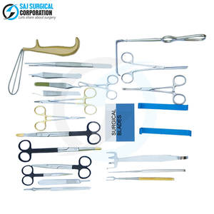 Service d'OEM d'instruments chirurgicaux de coupe de couleur faite sur commande manuelle en acier du Pakistan pour la chirurgie générale - Product Image 1