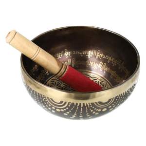 Handcrafted Tibetan Singing Bowl Set <b>Meditation</b> Sound Healing Bronze Singing Bowl OEM - Product Image 3