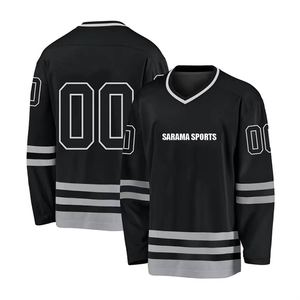 Camiseta de hockey sobre hielo con nombre de equipo personalizado camiseta de hockey sobre hielo con nombre de jugador ropa deportiva camiseta de hockey de color personalizada - Product Image 1