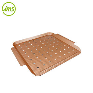 Parrilla antiadherente de acero al carbono, sartén para barbacoa - Product Image 1