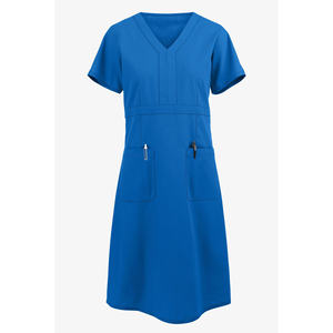 Personalizable al por mayor a granel Scrub Dress Sets Venta al por mayor Premium Stretch Fabric Túnica Top Cintura elástica Pantalón Mujeres Scrub Dress Set - Product Image 5
