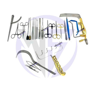 24/Uds instrumentos quirúrgicos de acero inoxidable con logotipo personalizado juego de abdominoplastia para cirujano cosmético herramientas manuales disponibles - Product Image 4