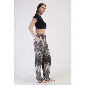 Pyjama en viscose à poches pour femme - Fumé - Fumé - Product Image 2