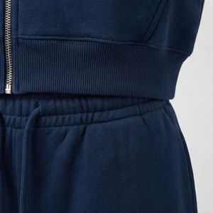 Conjunto Deportivo Informal con Capucha de Alta Calidad, Ropa Deportiva Sólida, Chándal Personalizado Antiestático, Transpirable, de Secado Rápido, Ropa de Invierno para Mujer - Product Image 5