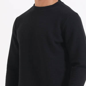 Offre Spéciale hommes hiver sweats personnalisés différentes couleurs nouveau pull basiques coton mélangé uni teint Style de mode - Product Image 6