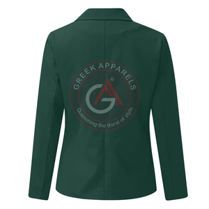 Qualité supérieure personnalisé femmes couleur personnalisée à manches longues Double boutonnage femmes décontracté mode porter Blazer 2023 - Product Image 6