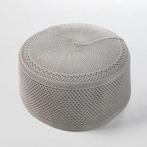 Men's <b>Summer</b> Ethnic Hat Versatile <b>Flat</b> Top with Breathable Mesh Cross-Border Dropshipping - Product Image 3