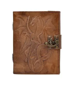 Dragon Leather Journal Embossed Book of Shadows Notebook Grimoire Office Diary College Book Poetry Book Sketch