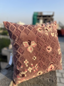 Decorative Bohemian 45x45 Cm Sofa <b>Back</b> <b>Support</b> Giraffe Woven Cotton Square Cushion Covers Eco-Friendly Removable Washable - Product Image 3