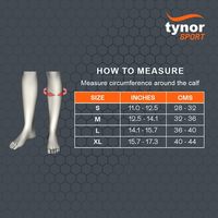 Acheter un soutien élégant pour mollet et tibia Air Pro avec un matériau en néoprène fabriqué en orange et vert