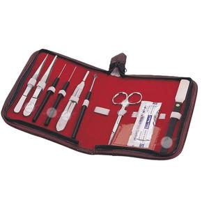 Kit de dissection manuel en acier inoxydable 9 pièces pour étudiants en médecine, ensemble d'instruments chirurgicaux - Product Image 3