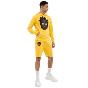 Nouvelle arrivée 2024 Ensemble sweat à capuche et short à manches longues respirant et ensemble de jogging court meilleur fournisseur - Product Image 4