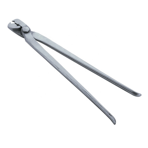 Pinza de corte forjada con mango cubierto de vinilo rojo Premium con mangos de 15 "y resorte diseñado para recortar el exceso de pared de pezuña - Product Image 2