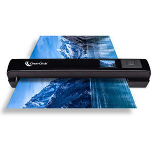 เครื่องสแกนภาพถ่ายและเอกสารแบบพกพาพร้อมจอ LCD 1.4 นิ้วและระบบป้อนเอกสารอัตโนมัติ - Product Image 1