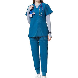 Uniforme de Enfermera para Hospital, Conjunto de Ropa de Trabajo para Laboratorio Médico, Ropa Profesional Cómoda y Duradera, Uniforme Médico para Enfermeras - Product Image 5