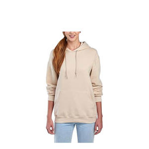 Sudadera con capucha de lana lavada vintage de gran tamaño en blanco personalizada de alta calidad - Product Image 1