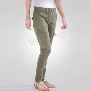 Pantalones vaqueros para mujer Último diseño Moda casual Señoras Pantalones vaqueros transpirables de secado rápido para mujer - Product Image 4