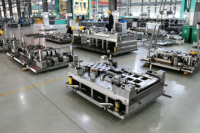 Support structurel en aluminium robuste, estampage personnalisé S355JR, certifié ISO14001, IATF16949, application automobile, grande échelle