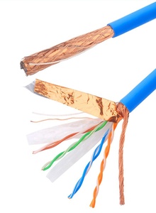 Cat7 1000 ft 750MHz CAT7 hội nghị toàn thể 23AWG 750MHz S/FTP Cáp RoHS compliant hội nghị toàn thể đánh giá tinh khiết đồng loại 7 cáp <span class=keywords><strong>Ethernet</strong></span> - Product Image 6
