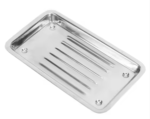 ถาดสเตนเลสทางการแพทย์ทนทานสำหรับเครื่องมือผ่าตัดพื้นฐานของโรงพยาบาล - Product Image 1