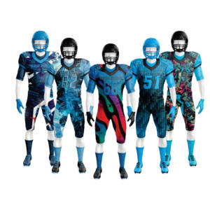 ชุดอเมริกันฟุตบอลแบบระเหิดสำหรับเด็กผู้ใหญ่เสื้อทีมเยาวชนผ้าโพลีเอสเตอร์แบบสั่งตัด2025ฤดูร้อน - Product Image 5