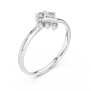 Trinkets jewels 14K Anillo de compromiso de etiqueta privada Diseño personalizado - Product Image 3