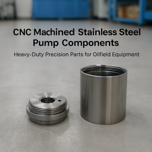 เครื่อง CNC สำหรับเครื่องเจาะรูลวด EDM ชิ้นส่วนปั๊มสแตนเลสสตีลชิ้นส่วนที่มีความแม่นยำสูง - Product Image 2