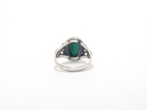Anillos de malaquita, joyería de piedras preciosas, diseñador de Plata de Ley 925, anillos finos al por mayor, anillos minimalistas de moda hechos a mano - Product Image 6