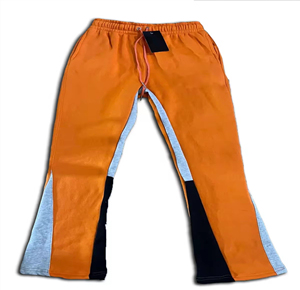 Pantalones Deportivos Ajustados para Hombre, Pantalones de Chándal de Peso Medio con Cierre de Cremallera, Ropa Deportiva Informal 100% Algodón para Otoño - Product Image 2