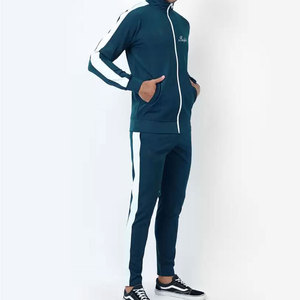 Chándal de alta calidad para hombre con servicio OEM, logotipo personalizado y diseño, talla XL con características Plus, manga larga, tela ligera - Product Image 3