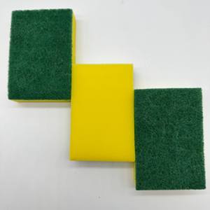 Casalina ฟองน้ำขัดและทำความสะอาดจานขนาดกลางขนาด3 12x8x3ซม. ฉลากส่วนตัว - Product Image 3