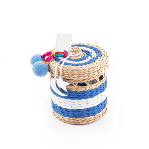 Cajas de almacenamiento de algas marinas hechas a mano, cesta de regalo de Ramadán Kareem, embalaje decorativo ecológico islámico Eid Mubarak - Product Image 5