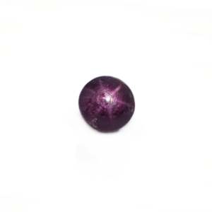 Rubis Étoilé Synthétique de 5,4 Carats, Créé en Laboratoire, Poli à la Chaleur, Teintes Orange Jaune Rouge Bleu Rose, à des Fins Décoratives, 3mm 6mm 8mm - Product Image 1