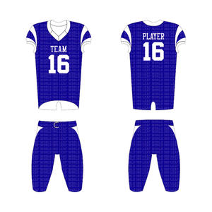 Maillot de football américain personnalisé 2025 Fabricant professionnel Livraison rapide Uniforme à manches courtes pour la saison estivale - Product Image 1