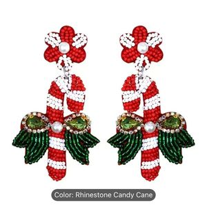 Pendientes de cuentas 100% hechos a mano, pendientes bordados de alta calidad, venta al por mayor, tamaño personalizado, joyería de moda bordada a mano - Product Image 6