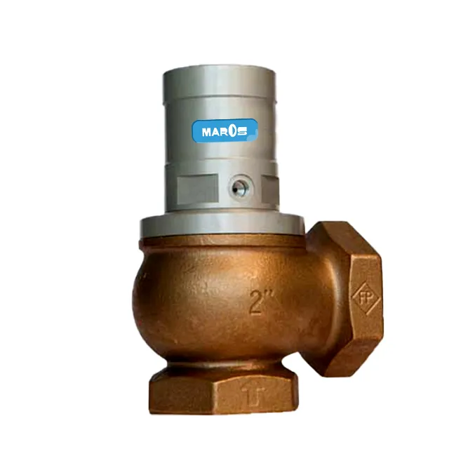 Valve INCA High Quality high flow rate Intercepting Valve for Vacuum Pumps and Blowers made of Bronze 2inch