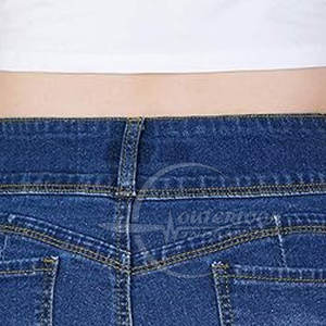 2025 elegantes pantalones vaqueros para mujer, pantalones cortos transpirables para mujer, pantalones cortos vaqueros ligeros de diseño personalizado para mujer - Product Image 6