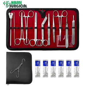Juego de 22 Piezas de Instrumentos de Disección de Acero Inoxidable Avanzado para Estudiantes de Medicina, Anatomía y Biología, Disección Manual y Sutura - Product Image 3