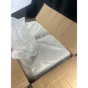 ProTakeOut - Paquete de 150 Contenedores Desechables para Llevar Comida, Blancos, de 8.5x8.5 Pulgadas, con 3 Compartimentos, Cierre Deslizante Central, Resistentes y Ecológicos, de MFPP - Product Image 1