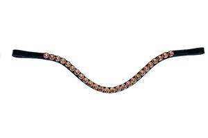 Producto de equitación ecuestre Producto de brida de cuero cómodo con cristales en forma de corazón Diamantes y diamantes de imitación - Product Image 5