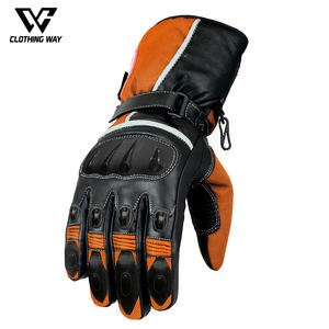 Gants de moto en cuir à doigts pleins, nouveau style, vêtements de course automobile, gants de moto en cuir - Product Image 4