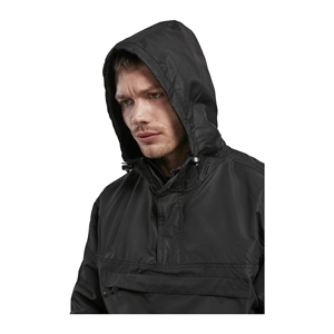 2024 Veste coupe-vent légère à col montant conçue sur mesure pour hommes Style de rue respirant fabriqué au Pakistan - Product Image 5