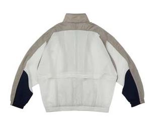 Chaqueta cortavientos de nailon arrugado ligera personalizada OEM para hombre, chaqueta deportiva con cremallera para correr, chaqueta impermeable a prueba de viento para adultos - Product Image 4