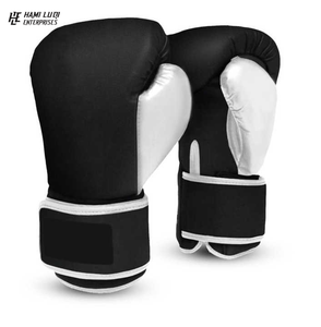 Gants de boxe personnalisés en cuir de vachette 14OZ 16OZ Premium avec impression personnalisée et entraînement pour adultes - Product Image 5