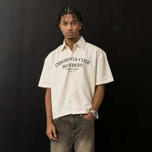 ODM boxy เสื้อเชิ้ตแขนสั้นสำหรับผู้ชายและผู้หญิงผลิตในเวียดนามสำหรับเสื้อผ้าตามสั่ง - Product Image 6