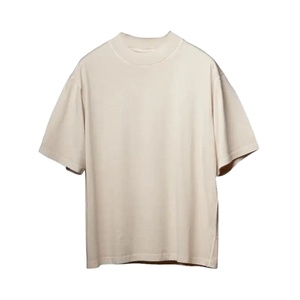 เสื้อยืดคอกลมทรงหลวมโอเวอร์ไซส์ ผ้าฝ้าย 100% 240GSM สำหรับผู้ชาย ดีไซน์แบบสั่งทำพิเศษ คุณภาพพรีเมียม รุ่น 2026 - Product Image 5