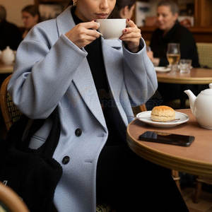 Abrigo Largo para Mujer 2026, Precio al por Mayor, Abrigo Largo para Mujer Más Vendido, Talla Grande, Personalizado, Informal, de Lana - Product Image 6