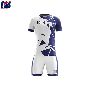 ชุดเล่นฟุตบอลผ้าโพลีเอสเตอร์แบบแห้งเร็วระบายอากาศได้ดีชุดเล่นโลโก้100% สำหรับผู้ชายมาใหม่ - Product Image 2